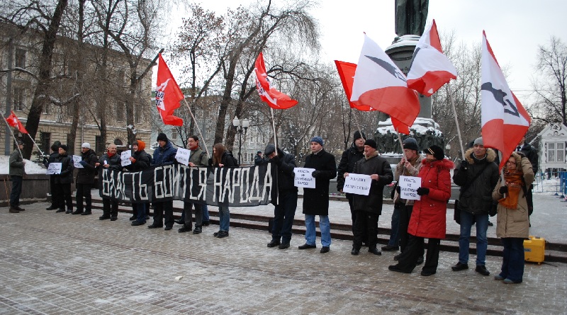 Объединённый Гражданский фронт. Каспаров на митинге.